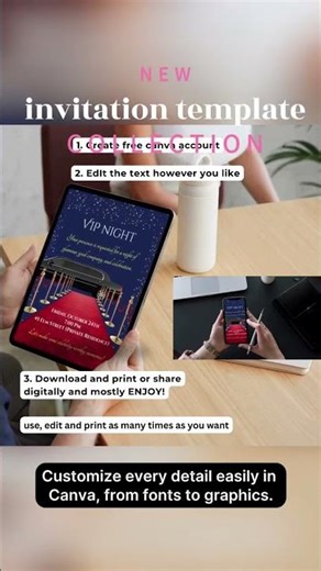 Luxury VIP Party Invitation Template