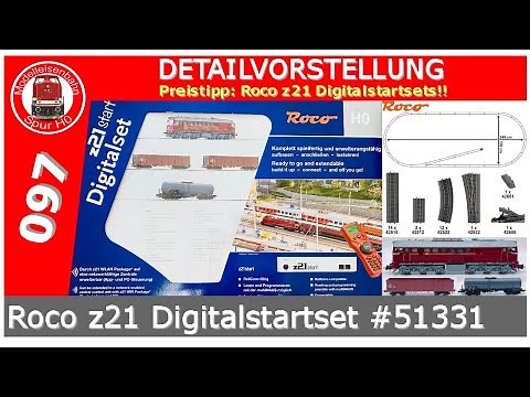 Roco z21 start Digitalset #51331 mit BR 120 und 3 Güterwagen