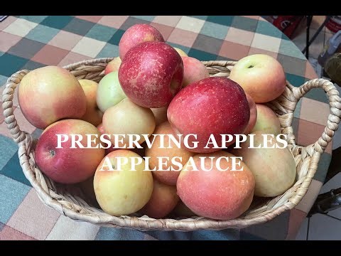 Preserving Apples - Applesauce