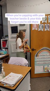 perks of having a conjoined rooms with your teacher bestie 🤣🙌🏼 no worries, this is all jokes 😉 #teacherhumor #teachersoninstagram #teacherootd #teacherstyle #teacherlife #funteacher #makelearningfun #teacherbesties | Life with Little Learners