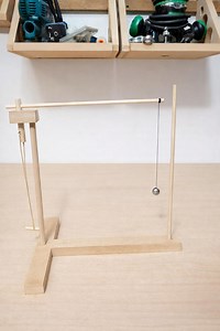 Wooden Flying Pendulum | Handmade Physics Desk Toy | Balancing Pendulum - Etsy