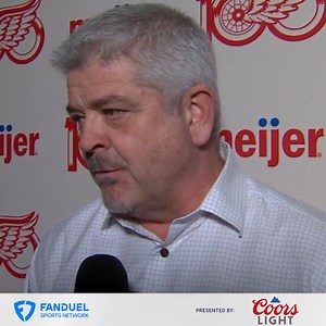 24K views · 552 reactions | "I thought that was our best overall team game for a full 60 minutes."  Todd McLellan praised the Red Wings’ effort in their win last night in New York. Coors Light | #LGRW | FanDuel Sports Network Detroit | Facebook