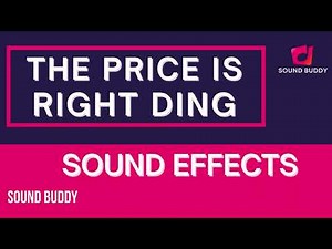 The Price is Right Ding Sounds |The Price is Right Ding Sound fx |The Price is Right Ding Sfx