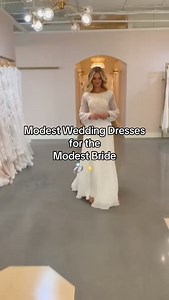 106K views · 1.4K reactions | Our Salt Lake City location is a bridal haven of modest wedding dresses that are unique, modern and fashion forward 懶諾 Which one shown here would YOU wear down the aisle if you were getting married today?! #utahbrides, book an appointment to be introduced to your dream wedding gown by calling (385)-220-2722 today✨ #wedding #weddingdress #weddinginspiration #weddinginspo #weddingdressshopping #modestweddingdress | The Blushing Bride Boutique | Facebook