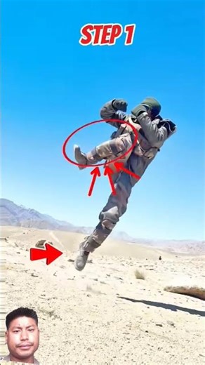 flying kick technique explained