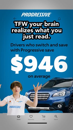 You read that right: Drivers who switch and save with Progressive save $946 on average! | Progressive | Facebook