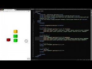 Interaction Gestures (A-Frame Tutorial - WebVR)