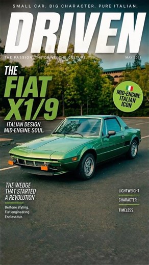 Tiny proportions. Big personality. #FiatX19 #Fiat #X19 #ItalianCars #cartalk #cartok #classiccars
