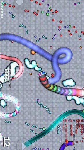 Trapped the Giant Snake! Epic Slither.io Kill 🐍🔥