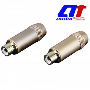 [Hot Item] RCA Audio Connector Jack Plug Male Female High