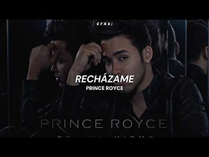 Prince Royce - Recházame (Letra/Lyrics)