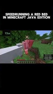 Red bed speedrun java edition PR #nobatidao