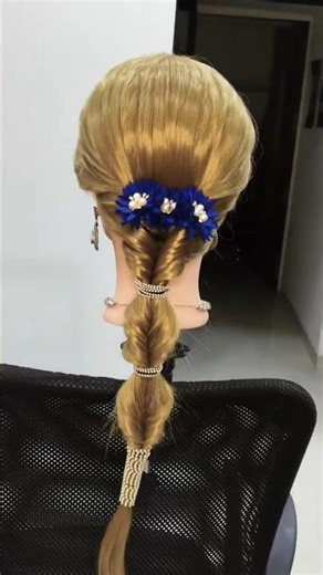 Messy Braid Hairstyle ✨🤩 Tutorial #shorts