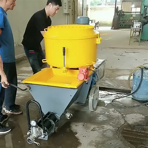 Pakistan Mortar Spray Machine Cement Mortar Fireproofing Spray Stucco Spraying Plaster Pump Machine