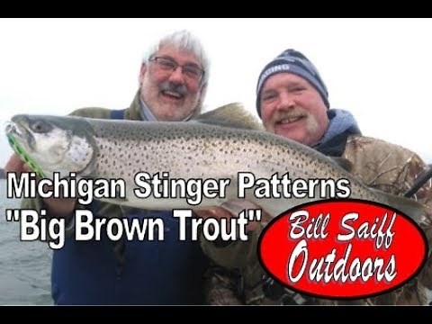 "Big Lake Ontario Brown Trout"-Michigan Stinger Spoon Selection!
