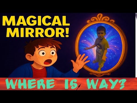 The Magical Mirror 🪞✨ | அச்சச்சோ எப்படி போறதுன்னு தெரியலையே? Where is the way? #funny #fun