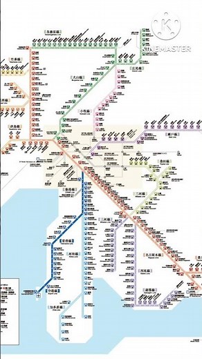 名鉄路線図