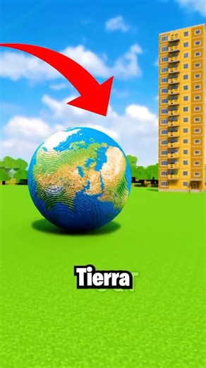 Evolving Small Land to Giant VS Tower #minecraft #shorts #tiktok