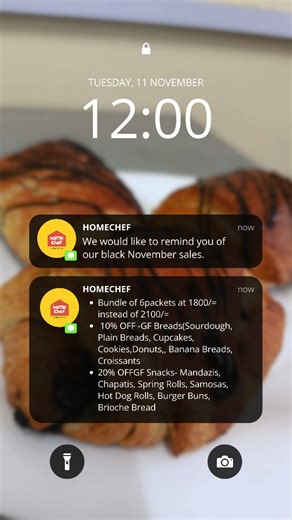 We interrupt your normal programming to remind you of our black November saleeee Don't miss out! #GlutenFreeGoodness #Glutenfreesnacks #homechefke #glutenfreetreats #healthyliving | Homechef Gluten Free KE | Facebook