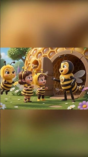 Buzz Buzz Bee - Bye Bye Bees 🐝👋 Sweet Goodbye Song #shorts