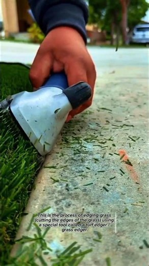 Satisfying Lawn Edging with a Turf Edger | Clean & Perfect Grass Edge