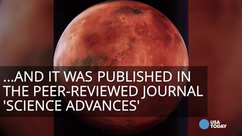 Mars volcano erupted for 2 billion years