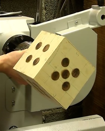 Woodturning The Dice made from Maple and Sipo | DIY & Crafts