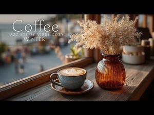 Cozy Autumn Winter Guitar Music ~ Warm Acoustic Cafe Vibes for Relaxation & Study