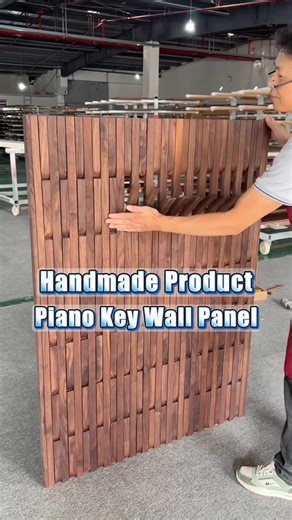 Baodao Home on Instagram: "Piano key wall panel for your entryway design💕Not just lines on the wall😎this panel works hard too Here’s how we make our piano key wall panels that don’t just look sleek🌟they also let you hang, hook, and organize. ✅ Vertical slats with built-in grooves for hooks & shelves ✅ Strong structure, no glue needed ✅ Easy to install, easy to reconfigure ✅ Perfect for entryways, living rooms, closets & stores ✅ Modern, minimal, and made to do more Design meets function‼️stra