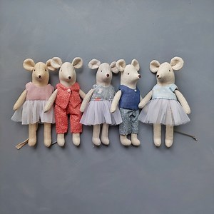 Small Mouse and Clothes Sewing Pattern PDF, 6 Inch Mice Sewing Tutorial (dress, Pants and Vest) English Tutorial - Etsy