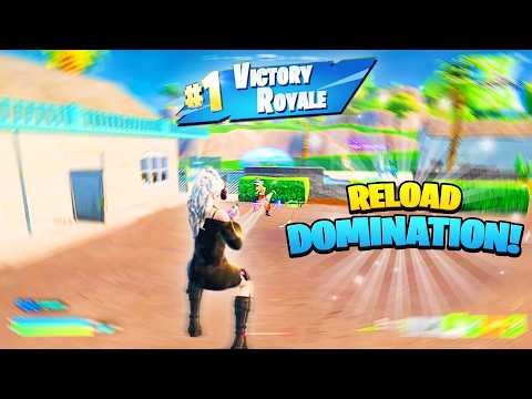 I'm Unstoppable in Solo Zero Build Reload! 😤🔥