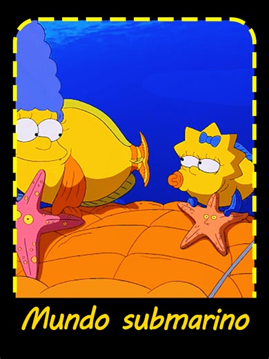 Springfield se convierte en un mundo submarino en Los Simpsons