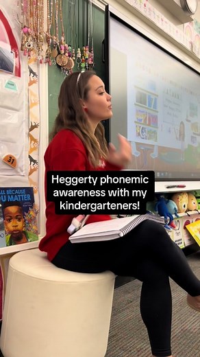 Teaching Phonemic Awareness with Heggerty Phonics for Kindergarteners