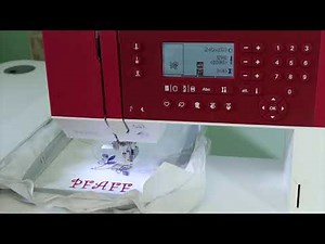 Pfaff creative 1.5 70 Step Through Stitch by Stitch