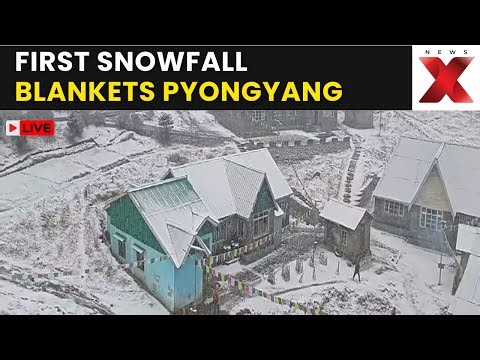Snowfall 2025 LIVE | Winter Arrives in Pyongyang With First Snowfall of the Season | LIVE Visuals