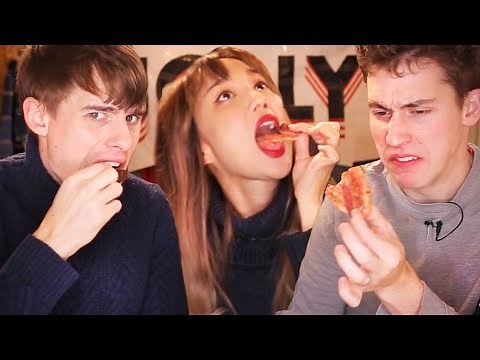 Trying the WEIRDEST Meat Jerky!!?
