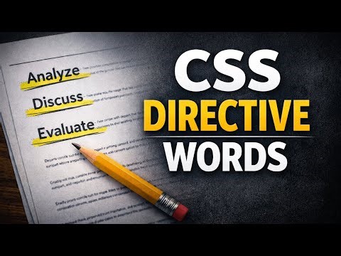CSS & UPSC Directive Words Explained — Analyze, Evaluate, Discuss (Score More Marks!) | Taimoor Riaz