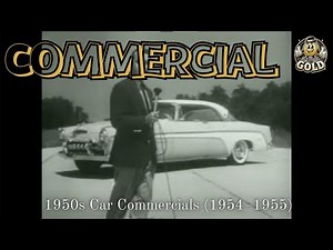 1950s Car Commercials (1954–1955) | Lincoln, Dodge, Ford, DeSoto & More
