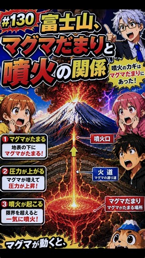 【最新研究】富士山、マグマだまりと噴火の関係/教えてハクト先生#130