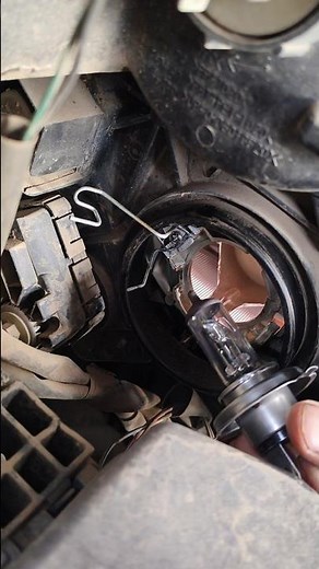 Headlight bulb replace ⚡#modified #carheadlight #automobile #ytshorts #modificition #youtubeshorts