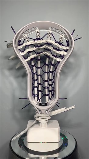 Jonathan Guarino | Lacrosse & Athletic Performance Coach on Instagram: "StringKing Mark 3V with Traditional Stringing"
