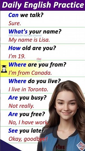 🔥100 English Conversation Practice for Beginners to advanced level / how to greet in English