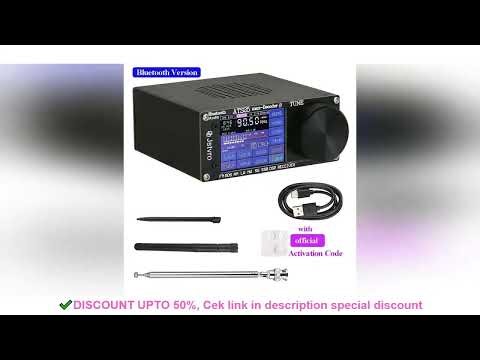 ATS25 Max Decoder II Bluetooth Version Second Generation Full Radio Receiver FM SW SSB MW LW Receive