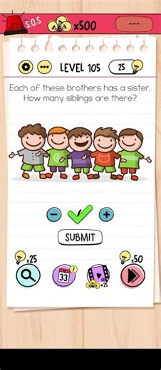 || Brain out level 105 || #viralshorts #entertainment #viralgames #xayed #shortvideo #short