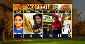 Calendar: Week of October 7