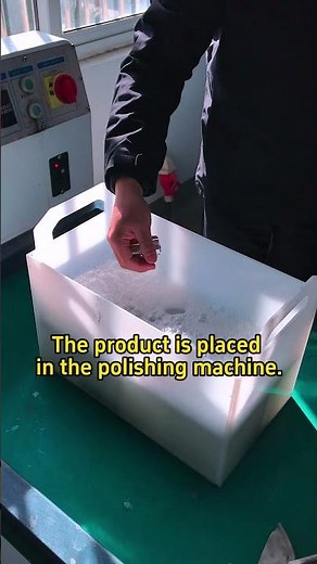 Deburring of aluminum parts without affecting thread accuracy #machine #aluminum #polishing