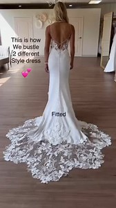 7.9K reactions · 131 comments |  A wedding dress bustle is a minor...