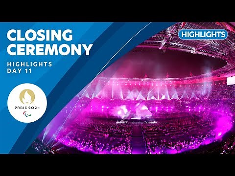 🇫🇷 The Paris 2024 Paralympic Games Are Officially Closed 👋 | Closing Ceremony Highlights ❤️💙💚