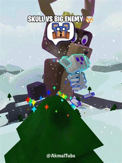 Skull vs Big Enemy Super Bear Adventure #superbearadventure