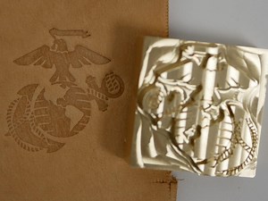 US Marine Corps EGA Plate Stamp - Etsy